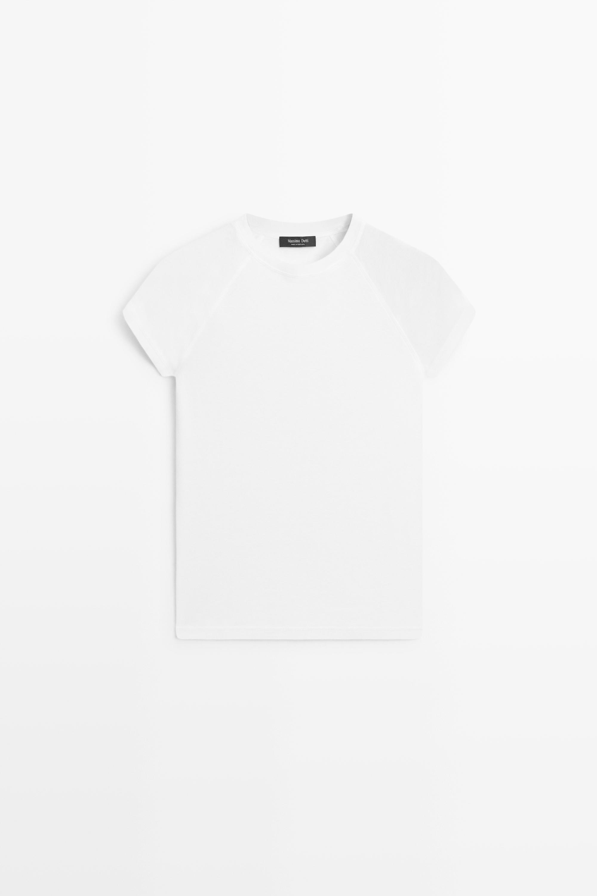 T-shirt à manches courtes raglan